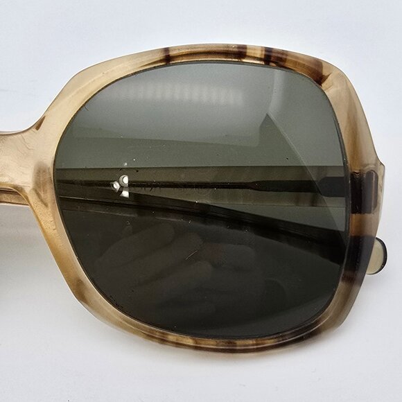 American Optical AO Saybrook Crystal Smoke Frame Grey Glass Lens Sunglasses USA main image 9